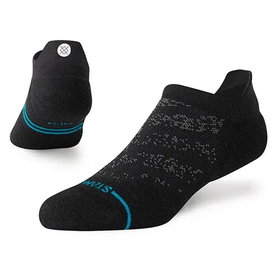 Stance Socks Athletic Tab Crew Socks - Black - Buy online today at Down the Line Surf. International shipping available.