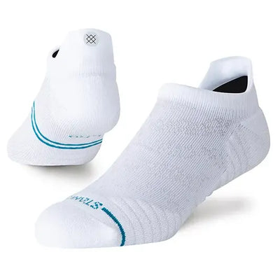 Stance Socks Athletic Tab Crew Socks - White - Buy online today at Down the Line Surf. International shipping available.