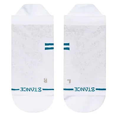 Stance Socks Athletic Tab Crew Socks - White - Buy online today at Down the Line Surf. International shipping available.