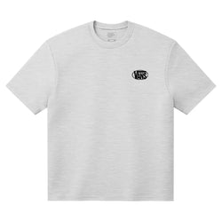 Vans Oval Logo Loose T-Shirt - Light Grey Heather