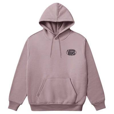 Vans Oval Logo Loose Pullover - Misty Mauve - Buy online today at Down the Line Surf. International shipping available.