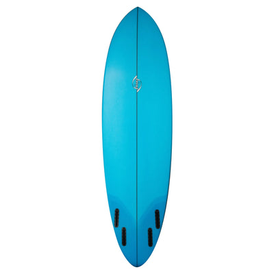 Bing Alpha Mini Surfboard - 6'6 - Turquoise - Buy online today at Down the Line Surf. International shipping available.