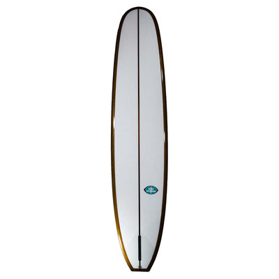 Bing California Square Type 2 Longboard - 9'6 - Root Beer - Buy online today at Down the Line Surf. International shipping available.