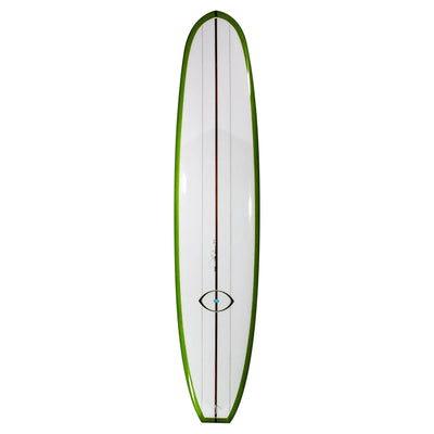 Bing Deluxe Longboard - 9'4" - Clear/Lime - Buy online today at Down the Line Surf. International shipping available.