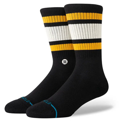 Stance Socks Boyd St Crew Socks - Mustard - Buy online today at Down the Line Surf. International shipping available.