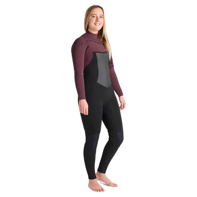 C-Skins Women's NuWave Rewired 5/4 Chest Zip Wetsuit - 2025/26 - Buy online today at Down the Line Surf. International shipping available.