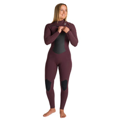 C-Skins Women's NuWave Rewired 4/3 Chest Zip Wetsuit - 2025/26 - Buy online today at Down the Line Surf. International shipping available.