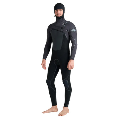 C-Skins NuWave Wired 5/4 Chest Zip Hooded - 2026/27 - Buy online today at Down the Line Surf. International shipping available.