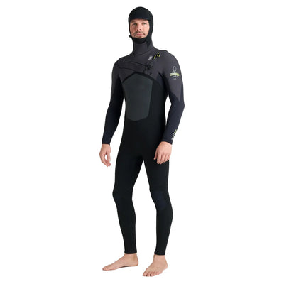 C-Skins NuWave ReWired 5/4 Chest Zip Hooded Wetsuit - 2026/27 - Buy online today at Down the Line Surf. International shipping available.