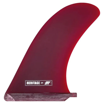 True Ames Heritage Longboard Fin - 10.5" - Red - Buy online today at Down the Line Surf. International shipping available.
