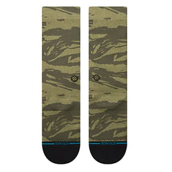 Stance Socks Camoblend Crew Socks - Dark Green - Buy online today at Down the Line Surf. International shipping available.