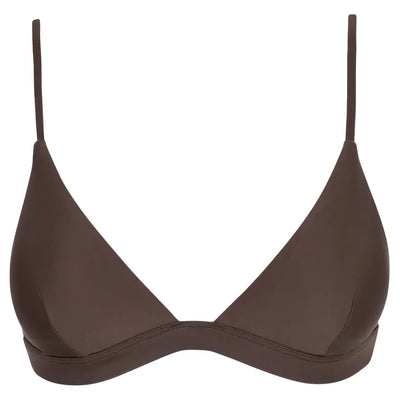 Rhythm Classic Bralette Top - Chocolate - Buy online today at Down the Line Surf. International shipping available.