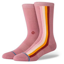 Stance Socks Camino Crew Socks - Dusty Rose - Buy online today at Down the Line Surf. International shipping available.