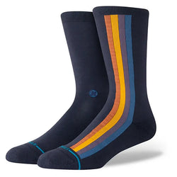 Stance Socks Camino Crew Socks - Navy - Buy online today at Down the Line Surf. International shipping available.