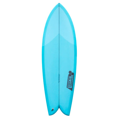 Channel Islands CI Fish Surfboard - 5'8" - Blue Tint - Buy online today at Down the Line Surf. International shipping available.