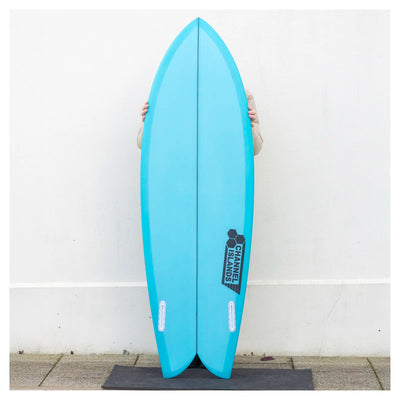 Channel Islands CI Fish Surfboard - 5'8" - Blue Tint - Buy online today at Down the Line Surf. International shipping available.