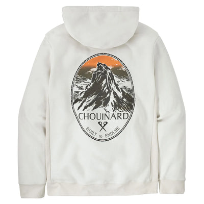 Patagonia Men's Chouinard Crest Uprisal Hoody - Birch White - Buy online today at Down the Line Surf. International shipping available.