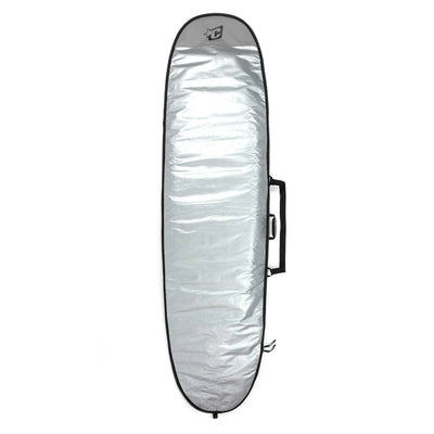 Creatures of Leisure Funboard Icon Boardbag - Silver/Black - Buy online today at Down the Line Surf. International shipping available.