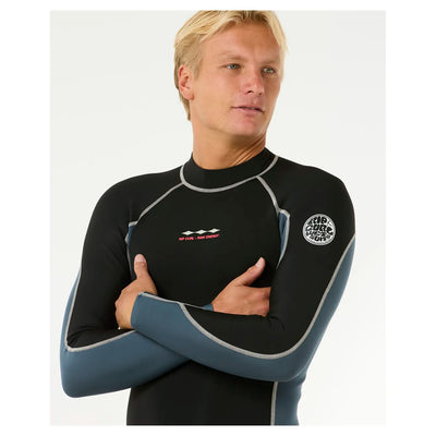 Rip Curl Dawn Patrol 1/5mm Mens Long Sleeve Wetsuit Jacket - Pine Night - Buy online today at Down the Line Surf. International shipping available.