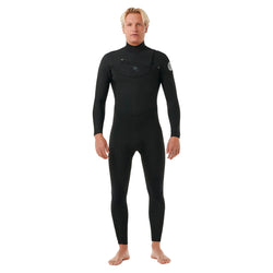 Rip Curl Dawn Patrol Performance 4/3mm Chest Zip Wetsuit - Black 2025 - Buy online today at Down the Line Surf. International shipping available.