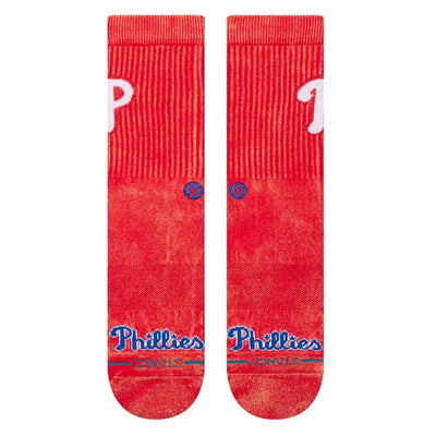 Stance Socks Fade Philadelphia Crew Socks - Red - Buy online today at Down the Line Surf. International shipping available.