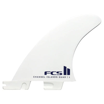 FCS II Channel Islands Solution PC Quad Rear Fin Set - Buy online today at Down the Line Surf. International shipping available.