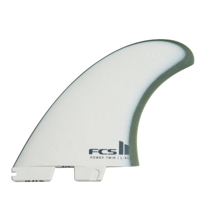 FCS II Power Twin + Stabiliser Performance Glass - Natural/Alpine - Buy online today at Down the Line Surf. International shipping available.