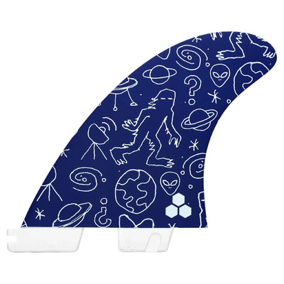 FCS II Channel Islands Solution PC Tri Fin Set - Buy online today at Down the Line Surf. International shipping available.