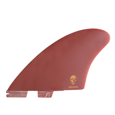 FCS II Christenson Twin Keel Set - Blood Red - Buy online today at Down the Line Surf. International shipping available.