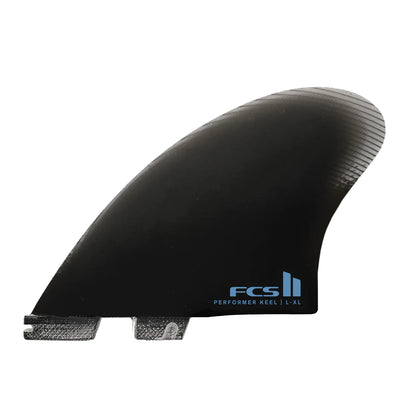 FCS II Performer Performance Glass Keel Fin Set - L/XL - Black - Buy online today at Down the Line Surf. International shipping available.