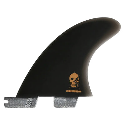 FCS II Christenson Quad Rear Fin Set - Black - Buy online today at Down the Line Surf. International shipping available.