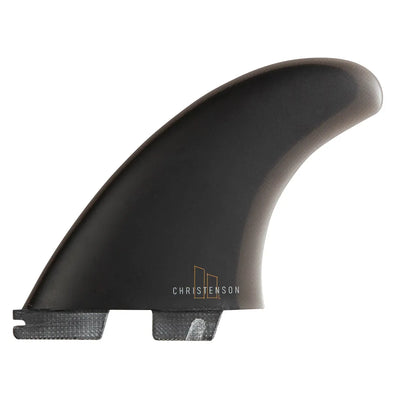 FCS II Christenson Tri Fin Set - Black - Buy online today at Down the Line Surf. International shipping available.