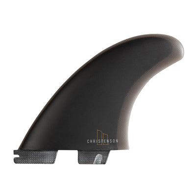 FCS II Christenson Performance Glass Tri-Quad Fin Set  - Medium -  Black - Buy online today at Down the Line Surf. International shipping available.