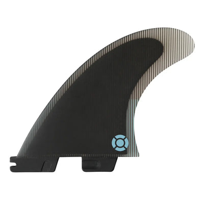 FCS II Performer PC Tri Fin Set- Large - Tranquil Blue - Buy online today at Down the Line Surf. International shipping available.