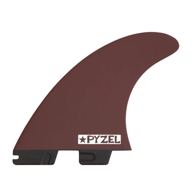 FCS II Pyzel PC Tri Fin Set - Medium - Black/Shiraz - Buy online today at Down the Line Surf. International shipping available.