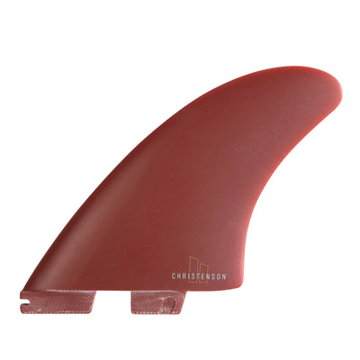 FCS II Christenson Twin Fin Set - Blood Red - Buy online today at Down the Line Surf. International shipping available.