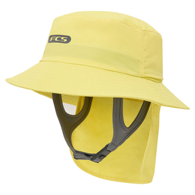 FCS Essential Surf Bucket Hat - Butter - Buy online today at Down the Line Surf. International shipping available.