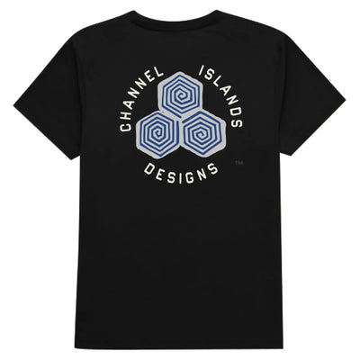 Channel Islands Diamond 2.0 T-Shirt - Black - Buy online today at Down the Line Surf. International shipping available.