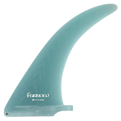 True Ames Furrow Labyrinth Single Fin 8.75" - Turquoise - Buy online today at Down the Line Surf. International shipping available.