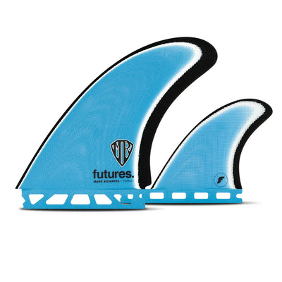 Futures Fins Mark Richards Twin +1 Fin Set - Buy online today at Down the Line Surf. International shipping available.