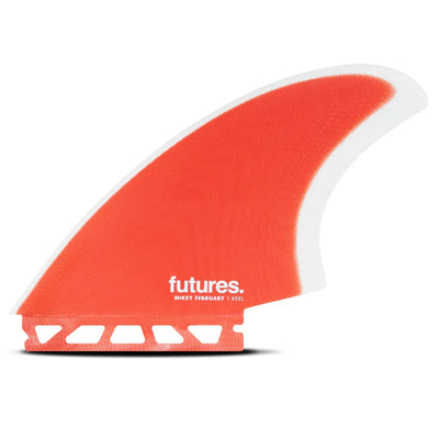 Futures Fins Mikey February Fiberglass Keel Fin Set - Buy online today at Down the Line Surf. International shipping available.