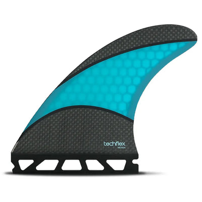 Futures Fins AM1 Techflex Tri Fin Set - Blue/Cyan - Buy online today at Down the Line Surf. International shipping available.