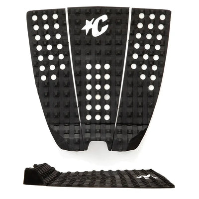 Creatures of Leisure Icon III Three Piece Tail Pad - Black - Buy online today at Down the Line Surf. International shipping available.
