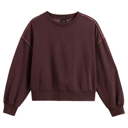 Vans Women's Got Your Back Crew Sweatshirt - Dark Port - Buy online today at Down the Line Surf. International shipping available.
