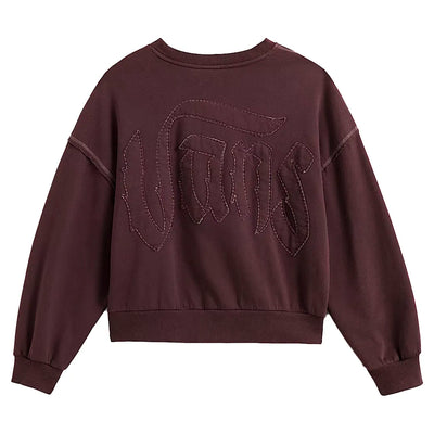 Vans Women's Got Your Back Crew Sweatshirt - Dark Port - Buy online today at Down the Line Surf. International shipping available.