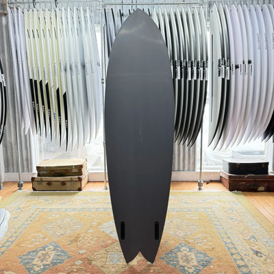 Vouch Mid Vish Surfboard - 6'6" - Charcoal - Buy online today at Down the Line Surf. International shipping available.