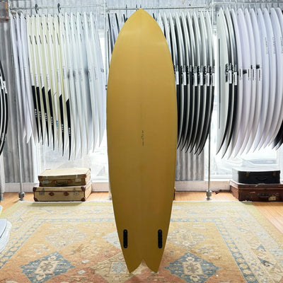 Vouch Mid Vish Surfboard - 6'8" - Inca Gold - Buy online today at Down the Line Surf. International shipping available.