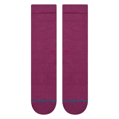 Stance Socks Icon Crew - Berry - Buy online today at Down the Line Surf. International shipping available.