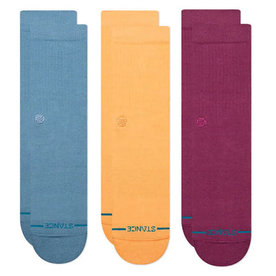 Stance Socks Icon 3 Pack - Dragon - Buy online today at Down the Line Surf. International shipping available.