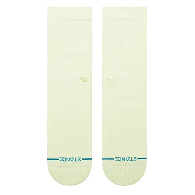 Stance Socks Icon Crew Socks - Greensand - Buy online today at Down the Line Surf. International shipping available.